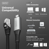 Digitus AK-300601-030-S, Adaptateur Noir