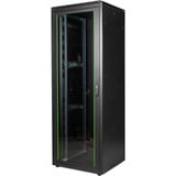 Digitus Armoire réseau de série Unique - 800 x 800 mm (lxp), Armoire informatique Noir, Rack autonome, 47U, 800 kg, Pieds réglables, 143 kg, Noir