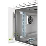 Digitus Boîtier mural IP55 - pour application à l’extérieur - 600 x 600 mm (lxp), Armoire informatique Gris clair, Rack monté sur le mur, 100 kg, Gris