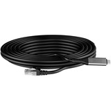 Digitus Câble USB-C 3.2 Gen1 > Ethernet RJ-45, 1Gbit/s, Adaptateur Noir