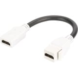 Digitus Module Keystone HDMI 2.0 avec câble de 12 cm, Module de Keystone Blanc