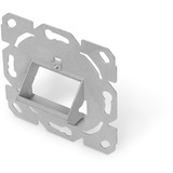 Digitus Plaque frontale + cadre d'encastrement, pour modules multimédia / Keystone, Cadre de montage 