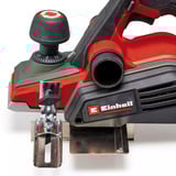 EINHELL Rabot sans fil professionnel TP-PL 18/3 Li BL-Solo, 18 Volt, Rabot électrique Rouge/Noir