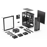 ENDORFY Signum 300 Air boîtier midi tower Noir | 2x USB-A | Window