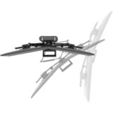 Ergotron TRACE Double, Support de moniteur Noir