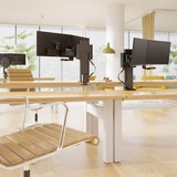 Ergotron TRACE Double, Support de moniteur Noir