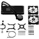 Fractal Design Lumen S24 v2 RGB 240mm, Watercooling Noir/Blanc