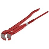 GEDORE Pince à tuyaux d'angle rouge, 420mm, Clé à tuyau / Serre-tube Rouge