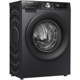 Hisense WD3S8043BB3 machine à laver avec sèche linge Pose libre Charge avant Noir, Machine à laver séchante Noir, Charge avant, Pose libre, Noir, Gauche, Noir, Noir