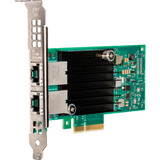 Intel® X550T2 carte réseau Interne Ethernet 10000 Mbit/s Interne, Avec fil, PCI Express, Ethernet, 10000 Mbit/s, Vert, Argent, Vente au détail