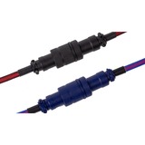 Keychron Premium Coiled Aviator Cable, Angled, Câble Rouge, 1,08 mètres