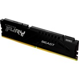 Kingston FURY 16 Go DDR5-6400 (1x 16 Go) mémoire vive Noir, KF564C32BBE-16, XMP 3.0, EXPO 1.1