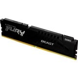 Kingston FURY FURY Beast 16 Go 6400 MT/s DDR5 CL32 DIMM Black EXPO, Mémoire vive Noir, 16 Go, 1 x 16 Go, DDR5, 288-pin DIMM, Noir