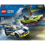 LEGO City - La course-poursuite entre la voiture de police et la super voiture, Jouets de construction 60415