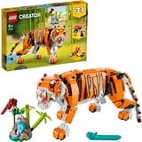 LEGO Creator 3-en-1 - Sa Majesté le Tigre, Jouets de construction 31129