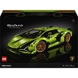 LEGO Technic - Lamborghini Sián FKP 37, Jouets de construction Vert clair, 42115