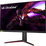 LG UltraGear 32GP850-B 32" Gaming Moniteur Noir/Rouge, 2x HDMI, DisplayPort, 3x USB-A 3.2 (5 Gbit/s), 165 Hz