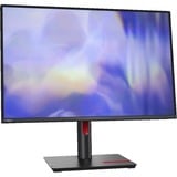 Lenovo ThinkVision T24d-30 Moniteur 24" Noir, 1x DisplayPort, 1x HDMI, 1x VGA, 4x USB-A, 61 cm (24"), 1920 x 1200 pixels, Full HD, LED, 6 ms, Noir