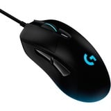 Logitech G403 Hero souris Droitier USB Type-A Optique 25600 DPI, Souris gaming Noir, Droitier, Optique, USB Type-A, 25600 DPI, 1 ms, Noir