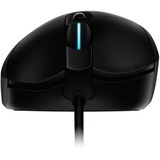 Logitech G403 Hero souris Droitier USB Type-A Optique 25600 DPI, Souris gaming Noir, Droitier, Optique, USB Type-A, 25600 DPI, 1 ms, Noir