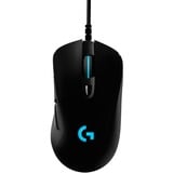 Logitech G403 Hero souris Droitier USB Type-A Optique 25600 DPI, Souris gaming Noir, Droitier, Optique, USB Type-A, 25600 DPI, 1 ms, Noir