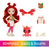 MGA Entertainment Rainbow High Littles Fantasy Fairies - Apple, Poupée 