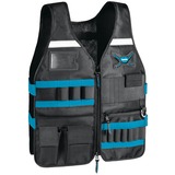 Makita E-05636 veste multi-poches Noir, Vêtements Noir/Bleu, Noir, Universel, Taille unique, 4 mm, 510 mm, 640 mm