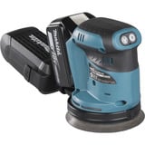 Makita Ponceuse orbitale aléatoire DBO180Z 18V Bleu/Noir, Batterie et chargeur non inclus