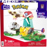 Mattel Pokémon Countryside Windmill, Jouets de construction Jeu de construction, 7 an(s), Plastique, 240 pièce(s), 500,8 g