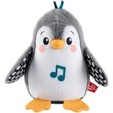 Mattel – Mon Pingouin d’Éveil, Peluche Noir/Blanc, 0 an(s), Sonore, Batteries requises, AA, Plastique, Multicolore