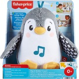 Mattel – Mon Pingouin d’Éveil, Peluche Noir/Blanc, 0 an(s), Sonore, Batteries requises, AA, Plastique, Multicolore