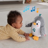 Mattel – Mon Pingouin d’Éveil, Peluche Noir/Blanc, 0 an(s), Sonore, Batteries requises, AA, Plastique, Multicolore