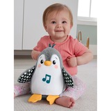 Mattel – Mon Pingouin d’Éveil, Peluche Noir/Blanc, 0 an(s), Sonore, Batteries requises, AA, Plastique, Multicolore