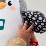 Mattel – Mon Pingouin d’Éveil, Peluche Noir/Blanc, 0 an(s), Sonore, Batteries requises, AA, Plastique, Multicolore