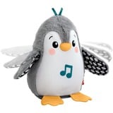 Mattel – Mon Pingouin d’Éveil, Peluche Noir/Blanc, 0 an(s), Sonore, Batteries requises, AA, Plastique, Multicolore