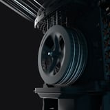 Meaco Dry Arete Two 20L Déshumidificateur à compresseur et purificateur d'air Blanc/Noir