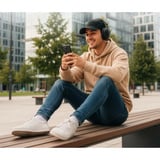 Medion Life HX1-Pure Casque Over-Ear   Noir