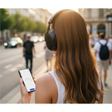 Medion Life HX1-Pure Casque Over-Ear   Noir