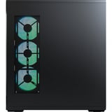 Montech TG3 Black boîtier midi tower Noir | 2x USB-A | 1x USB-C | RGB | Window