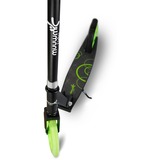 Muuwmi Lights Trottinette en aluminium GLOW 215 mm Noir/Vert