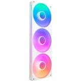 NZXT F360 RGB CORE ventilateurs de boîtier Blanc, 3 pièces, 360 x 120 x 26 mm