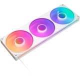 NZXT F360 RGB CORE ventilateurs de boîtier Blanc, 3 pièces, 360 x 120 x 26 mm