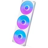 NZXT F360 RGB CORE ventilateurs de boîtier Blanc, 3 pièces, 360 x 120 x 26 mm