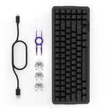NZXT FUNCTION Elite MiniTKL RGB clavier gaming Noir, Layout DE (QWERTZ), NZXT Swift, 80% (TKL)