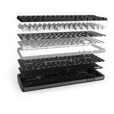 NZXT FUNCTION Elite MiniTKL RGB clavier gaming Noir, Layout DE (QWERTZ), NZXT Swift, 80% (TKL)