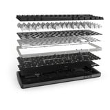 NZXT FUNCTION Elite MiniTKL, clavier gaming Noir, Layout DE, NZXT Swift