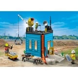 PLAYMOBIL Action Heroes Chantier, Jouets de construction 