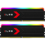 PNY 32 Go DDR5-6000 (2x 16 Go) mémoire vive Noir, MD32GK2D5600036XRGB, XMP 3.0, EXPO