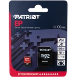 Patriot EP Series 1 TB microSDXC, Carte mémoire Rouge/Noir