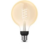 Philips Hue White Filament Lampe E27 Giant Globe G125 550 lm, Lampe à LED 